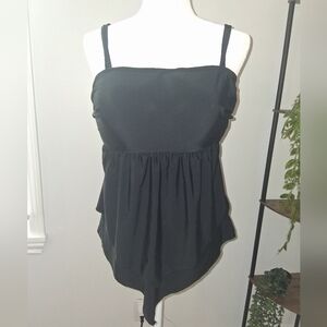 Cacique Asymetric Swim Top Tank Size 16